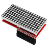 LDTR-WG0259 8x16 MAX7219 LED Dot Matrix Screen Module For Arduino Raspberry Pi B/ B+ (Red)