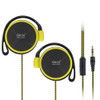 Shini Q940 3.5mm Super Bass EarHook Earphone for Mp3 Player Computer Mobile(Yellow No Mic)
