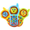 Children Intelligent Light Changing Face Phone Music Early Education Puzzle Simulation Phone, Random Color Delivery