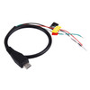 Micro USB to AV Out Cable for SJ4000 / SJ5000 / SJ6000 Action Camera for FPV