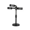 2 PCS Desktop Universal Retractable Multifunctional Mobile Phone Live Broadcast Stand, Specification: Three Positions