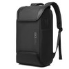 BANGE Men Anti-Theft Backpack Waterproof Large-Capacity Backpack Computer Bag(Black)