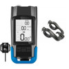 WEST BIKING 3 In 1 Wireless Bicycle Speedometer With Horn & Front Light Upgraded Version (Blue)