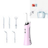 Electric Tooth Punch Dental Scaler Water Floss Household Portable Oral Cleaning Machine(Pink )