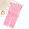 Summer Cute Driving Sunscreen Ice Silk Sleeves for Female, Size:One Size(Pink Peach)