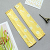 Childrens Summer Cool Sunscreen Ice Silk Printing Sleeves, Size:One Size(Lemon)