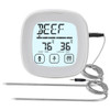 TS-802A Kitchen Food Cooking BBQ Dual Probe Touch Screen Thermometer