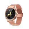 SMA-R2 1.3 inches IPS Screen Smart Watch IP65 Waterproof, Support Call /Message Reminder /Dual-mode Bluetooth 3.0 + 4.0/ Sleeping Monitoring /Sedentary Reminder (Rose Gold Metal Strap)