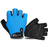 WEST BIKING YP0211218 Cycling Breathable Short Gloves Non-Slip Half Finger Gloves, Size: M(Blue)