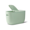 Movable Kitchen Storage Plastic Rice Cylinder Thickened Sealed Insect-proof Moisture-proof Rice Barrel(Green)