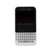 LCD Screen and Digitizer Full Assembly with Frame for BlackBerry Q5(White)
