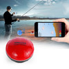 Fish Finder Wireless Mobile Phone Sonar Fish Finder APP Underwater Fish Finder Fishing Fishing Gear(Red)