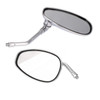 1 Pairs Motorcycle Electric Car Accessories Iron Rod Plating Mirror Rearview Mirror