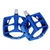 SHANMASHI NP-1 1Pair Nylon Carbon Fiber Pedal Non-slip Comfortable Foot Pedal (Blue)