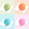 Fascia Ball Muscle Relaxation Yoga Ball Back Massage Silicone Ball, Specification: Flat Matcha Green Ball