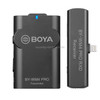 BOYA BY-WM4 Pro K3 Dual-Channel 2.4G Wireless Lavalier Microphone System with Transmitter and 8 Pin Receiver for Smartphones and Cameras