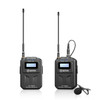BOYA BY-WM6S 48CH UHF Wireless Microphone System with Transmitter and Receiver for DSLR Camera and Video Camera