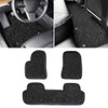 3 in 1 Car Double Anti-skid Wired Ring Foot Mat for Tesla Model 3 (Black)