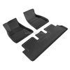 3 in 1 Car 3D Left Driving Foot Mat for Tesla Model 3