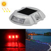 Solar Horseshoe Road Stud Light Car Guidance Light Road Deceleration Light, Constantly Bright Version (Red)