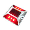 Solar Square Road Stud Light Car Guidance Light Road Deceleration Light, Constantly Bright Version (Red)