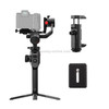 MOZA AirCross 2 Professional 3 Axis Handheld Gimbal Stabilizer with Phone Clamp + Quick Release Plate for DSLR Camera and Smart Phone, Load: 3.2kg(Black)