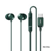 REMAX RM-512a USB-C / Type-C Metal  In-ear Wired Earphone,  Support Music & Call(Green)