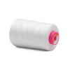 5Rolls 40S/2 Sewing Thread Garment Polyester 5000 Yards Sewing Cotton Thread(White)