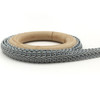 WG000312 Polyester Silk Centipede Shape Lace Belt DIY Clothing Accessories, Length: 25m, Width: 1.2cm(Grey)