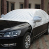 Car Half-cover Car Clothing Sunscreen Heat Insulation Sun Nisor, Plus Cotton Size: 4.8x1.8x1.5m