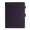 For 10 inch Universal Solid Color Horizontal Flip Leather Case with Card Slots & Holder & Pen Slot(Purple)