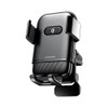 JOYROOM JR-ZS216 15W Car Three-axis Electric Wireless Charging Mobile Phone Holder Bracket, Air Vent Version(Black)