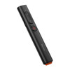 Baseus ACFYB-A01 Orange Dot RF2.4GHz PPT Wireless Multimedia Presenter Page Turning Pen, Youth Version, Control Distance: 30m(Black)