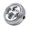 5.75 inch Round LED Motorcycle Universal Headlight Modified Spotlight (Silver)