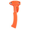 SHUNWEI SD-3501 Seat Belt Cutter Window Breaker Auto Rescue Tool Ideal Plastic Shell Car Safety Emergency Hammer with Adhesive Tape And Fixation Frame(Orange)