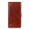 For Nokia 2.3 Copper Buckle Nappa Texture Horizontal Flip Leather Case with Holder & Card Slots & Wallet(Brown)