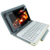 Universal Bluetooth Keyboard with Leather Case & Holder for Ainol / PiPO / Ramos 9.7 inch / 10.1 inch Tablet PC(White)