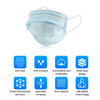 [HK Warehouse] 50 PCS for Kids Disposable 3-layered Protection Breathable Earloop Antiviral Protective Face Mask