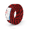 NUOFUKE 100m 2 Core 2.5 Square RVS Pure Oxygen-free Copper Core Twisted-pair Household Electrical Cable(Red and Black)