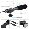 PULUZ Professional Interview Condenser Video Shotgun Microphone with 3.5mm Audio Cable for DSLR & DV Camcorder
