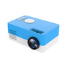 S261/J16 Home Mini HD 1080P Portable LED Projector, Support TF Card / AV / U Disk, Plug Specification:AU Plug(Blue White)