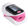 AB-80 Precision Finger Pulse Oximeter Blood Oxygen Monitor(Pink)