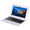 10.1 inch Notebook PC, 1GB+8GB, Android 6.0 A33 Dual-Core ARM Cortex-A9 up to 1.5GHz, WiFi, SD Card, U Disk(White)