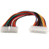 24 Pin Male to 24 Pin Female ATX Extension Cable, Length: 25cm