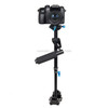 YELANGU S40L 40cm Aluminum Alloy Handheld Stabilizer for DSLR Camera DV(Black)