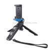 Portable Hand Grip / Mini Tripod Stand Steadicam Curve with Straight Clip for GoPro HERO 4 / 3 / 3+ / SJ4000 / SJ5000 / SJ6000 Sports DV / Digital Camera /  iPhone, Galaxy and other Mobile Phone(Blue)