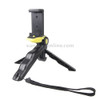 Portable Hand Grip / Mini Tripod Stand Curve with Straight Clip for GoPro HERO 4 / 3 / 3+ / SJ4000 / SJ5000 / SJ6000 Sports DV / Digital Camera /  iPhone, Galaxy and other Mobile Phone(Yellow)