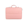 ST11 Polyester Thickened Laptop Bag with Detachable Shoulder Strap, Size:15.6 inch(Pink)