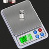 MH-555 600g x 0.01g High Accuracy Digital Electronic Portable Kitchen Scale Balance Device with 2.2 inch LCD Screen