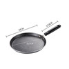 Non-Adhesive Pan Cake Crust Omelette Breakfast Pancake Pan, Colour: Black 6 inch